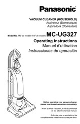 Panasonic MC-UG327 Instrucciones De Operación