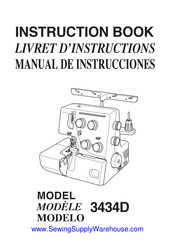 Janome 3434D Manual De Instrucciones