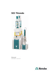 Metrohm 905 Titrando Manual