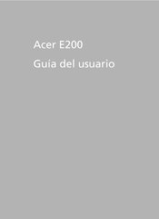 Acer E200 Guia Del Usuario