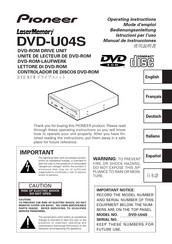 Pioneer DVD-U04S Manual De Instrucciones