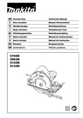 Makita 5903R Manual De Instrucciones