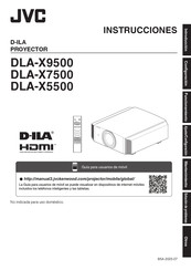 JVC DLA-X5500 Instrucciones