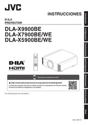 JVC DLA-X7900BE Manual De Instrucciones