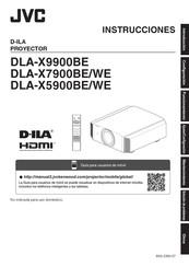 JVC DLA-X5900WE Manual De Instrucciones