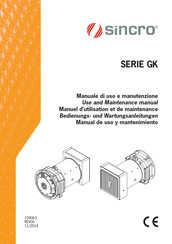 Sincro GK2LB Manual De Uso Y Mantenimiento