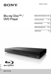 Sony BDP-S7200 Manual De Instrucciones