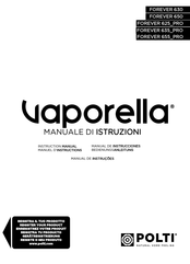 POLTI Vaporella FOREVER 630 Manual De Instrucciones