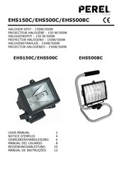 Perel Tools EHS500C Manual Del Usuario