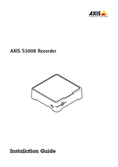 Axis S3008 Guia De Instalacion