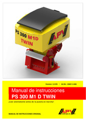 APV PS 300 M1 D TWIN Manual De Instrucciones