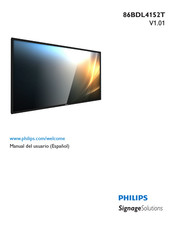 Philips 86BDL4152T Manual Del Usuario