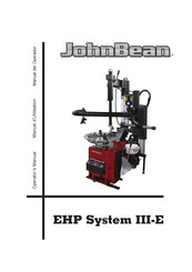 John Bean EHP System III-E Manual Del Operador