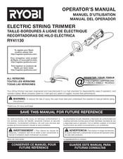 Ryobi RY41130 Manual Del Operador