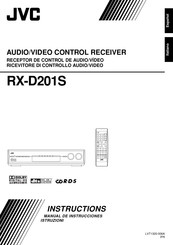 JVC RX-D201S Manual De Instrucciones