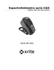 X-Rite Ci64UV Guía De Uso