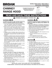 Broan BWS2304BLS Manual De Instrucciones