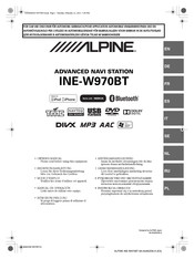 Alpine INE-W970BT Manual De Operación