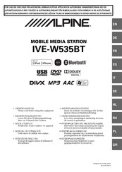 Alpine IVE-W535BT Manual De Operación