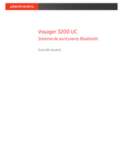 Plantronics Voyager 3200 UC Guia Del Usuario