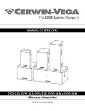 Cerwin-Vega CVXL-112 Manual De Instrucciones