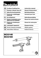 Makita BCG140 Manual De Instrucciones