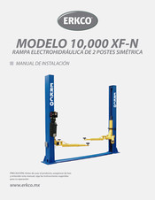 ERKCO 10,000 XF-N Manual De Instalación