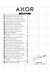 Hansgrohe AXOR Montreux 16550820 Instrucciones De Montaje