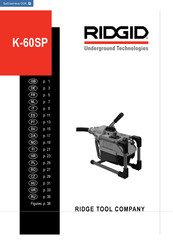 RIDGID K-60SP Instrucciones De Uso