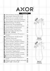 Hansgrohe AXOR Citterio 39441 Serie Instrucciones De Montaje