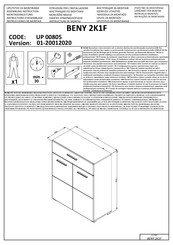 Forma Ideale BENY 2K1F Instrucciones De Montaje