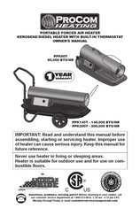 Procom Heating PPK145T El Manual Del Propietario