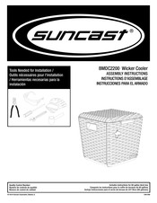 Suncast BMDC2200 Instrucciones Para El Armado