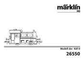 marklin 26550 Manual De Instrucciones