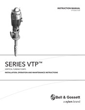 Xylem Bell & Gossett VTP Serie Manual De Instrucciones