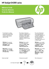 HP D4300 Serie Guía De Referencia