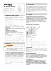 Theben HTS theMova S360-100 WH GST Manual De Instrucciones