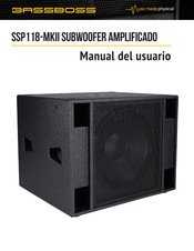 BassBoss SSP118-MKII Manual Del Usuario