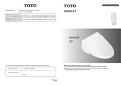 Toto WASHLET SW2043R Manual De Instrucciones