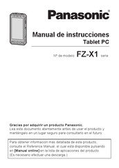 Panasonic FZ-X1C Manual De Instrucciones