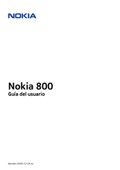 Nokia 800 Guia Del Usuario