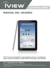 IVIEW SupraPad M - 1000Q Manual Del Usuario