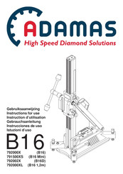 ADAMAS B16 Instrucciones De Uso