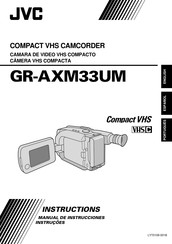 JVC GR-AXM33UM Manual De Instrucciones