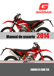 GasGas Enduro EC Cami 250 2014 Manual De Usuario