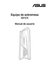 Asus G21CX Manual De Usuario