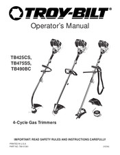 Troy-Bilt TB475SS Manual De Uso