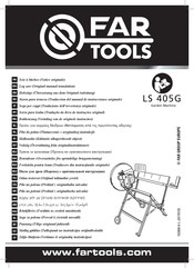 Far Tools LS 405G Traduccion Del Manual De Instrucciones Originale