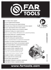 Far Tools LS 700C Traducción Del Manual De Instrucciones Original