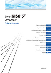 Riso SF 9390 Guia Del Usuario